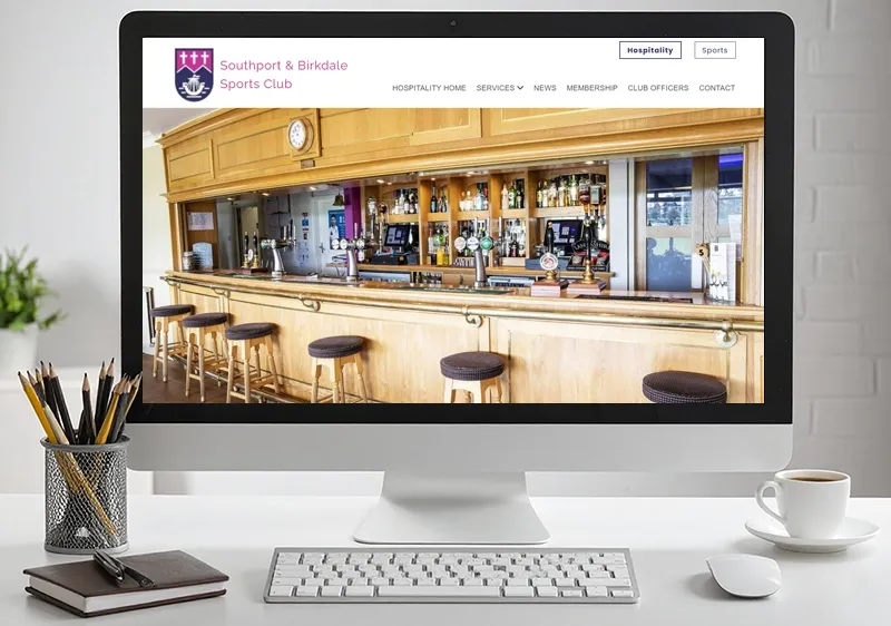 Sports Club and Events Website