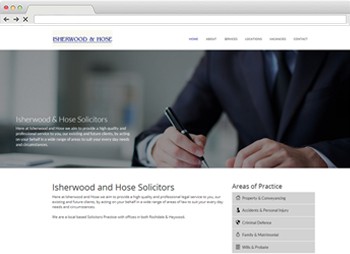 Solicitors Website Design website design