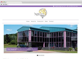 Nield On Demand - Wholesale, Cash and Carry Web Design website design