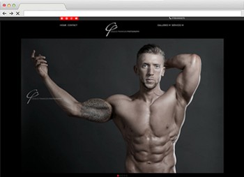 Cassius F Photography - Photographers Web Design website design